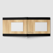 Holzrahmen B Vorlage Bestattungsbuch Bild hinzufüg Gästebuch (Voll)