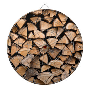 Holzrahmen Dartscheibe