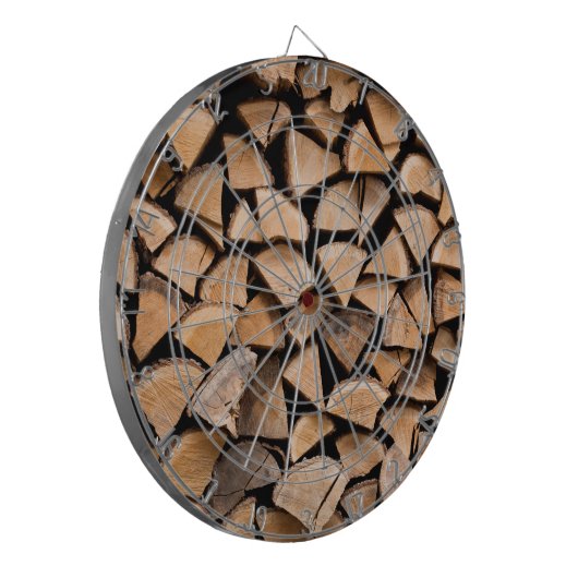 Holzrahmen Dartscheibe (Vorderseite Links)