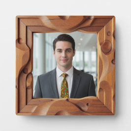 Holzrahmen Fotoplatte