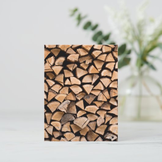 Holzrahmen Postkarte (Stehend Vorderseite)