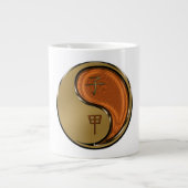 Holzratte Jumbo-Tasse (Vorderseite)