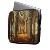 Holzrealm Throne Zimmerkonzept Laptopschutzhülle (Vorderseite Links)