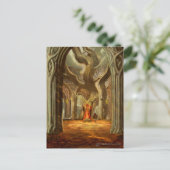 Holzrealm Throne Zimmerkonzept Postkarte (Stehend Vorderseite)