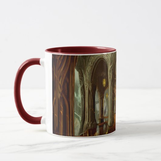 Holzrealm Throne Zimmerkonzept Tasse (Links)