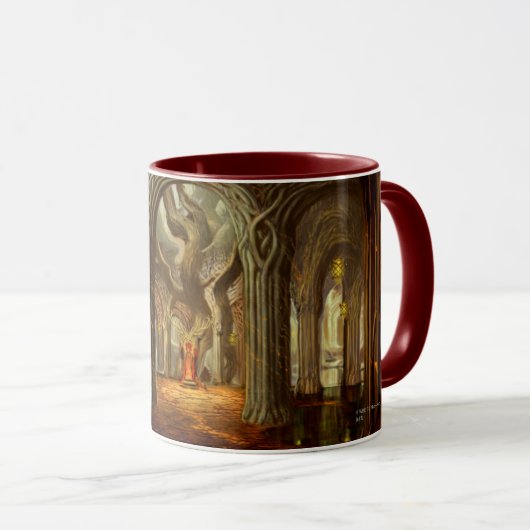 Holzrealm Throne Zimmerkonzept Tasse (VorderseiteRechts)