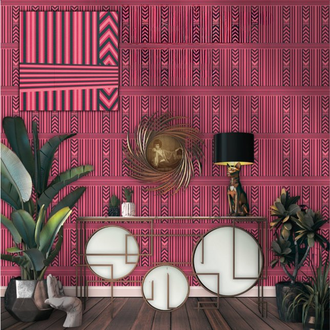 Holzrosa Streifen elegant Muster Tapete (Von Creator hochgeladen)