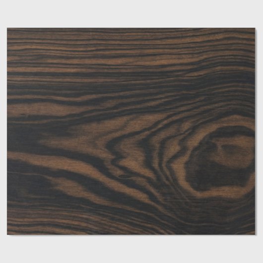 Holzrustikales Muster Geschenkpapier (Flach)