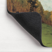 Holzsammler am Rande des Waldes Mousepad (Ecke)