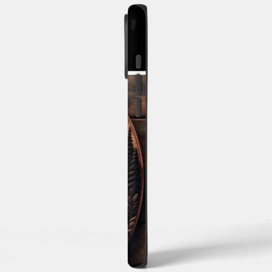 Holzschieberei Case-Mate iPhone Hülle (Rückseite / Links)