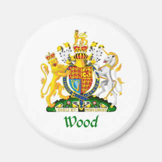 Holzschild aus Großbritannien Magnet