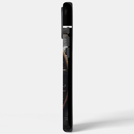 Holzschild mit Kenneth Case-Mate iPhone Hülle (Rückseite / Links)