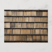 Holzschindel Postkarte (Vorderseite)