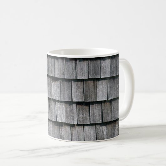Holzschindeln Schindeln wood shingles Kaffeetasse (VorderseiteRechts)