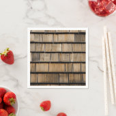 Holzschindeln Serviette (Beispiel)