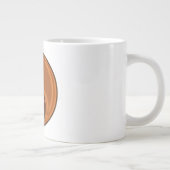 Holzschlange Jumbo-Tasse (Rechts)
