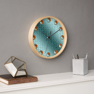 Holzschlange Uhr