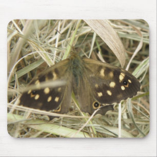 Holzschmetterlingsmousepad Mousepad