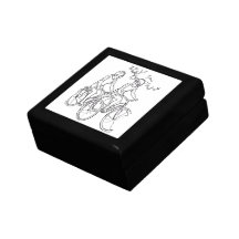 Holzschmuck-Aufbewahrungsbox
