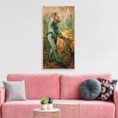 Holzschneider (nach Millet) von Vincent van Gogh Leinwanddruck (Insitu (Wohnzimmer))