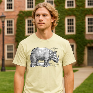 Holzschnitt des Nashorns von Albrecht Dürer 1515 T-Shirt