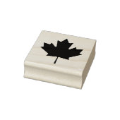 Holzschnitt-Flagge Kanadas Gummi-Briefmarke Gummistempel (Stempel)