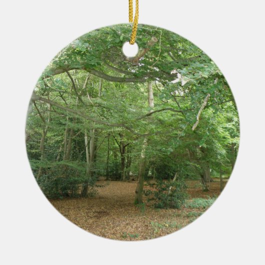 Holzschnitt Keramikornament (Vorne)
