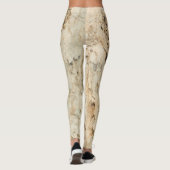 Holzschnitt Leggings (Rückseite)