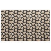 Holzschnitt-Pilzmuster Stoff (Fat Quarter (45,7 x 55,9 cm))