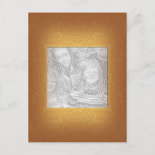 Holzschnitt Postkarte