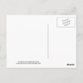 Holzschnitt von Elizabeth Keith Postkarte (Rückseite)