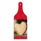 Holzschnitzel Schneidebrett (Vorderseite)