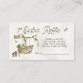 Holzschnitzelkarte Begleitkarte (Vorderseite)