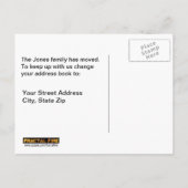 Holzschnitzen Ankündigungspostkarte (Rückseite)