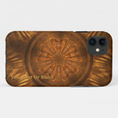 Holzschnitzen Case-Mate iPhone Hülle (Rückseite (Horizontal))
