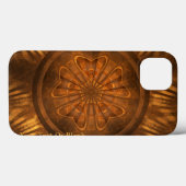 Holzschnitzen Case-Mate iPhone Hülle (Rückseite (Horizontal))