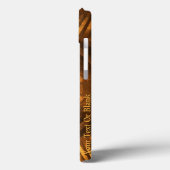 Holzschnitzen Case-Mate iPhone Hülle (Rückseite / Links)