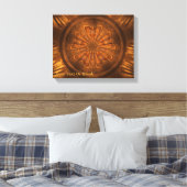 Holzschnitzen Leinwanddruck (Insitu (Schlafzimmer))