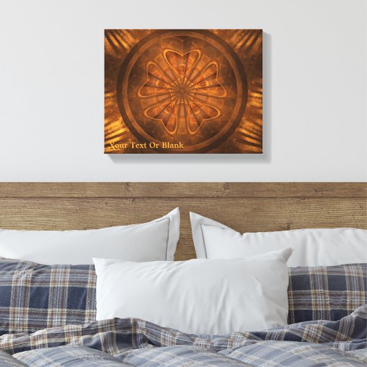 Holzschnitzen Leinwanddruck (Insitu (Schlafzimmer))