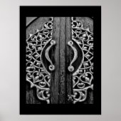 Holzschnitzen Poster (Vorne)