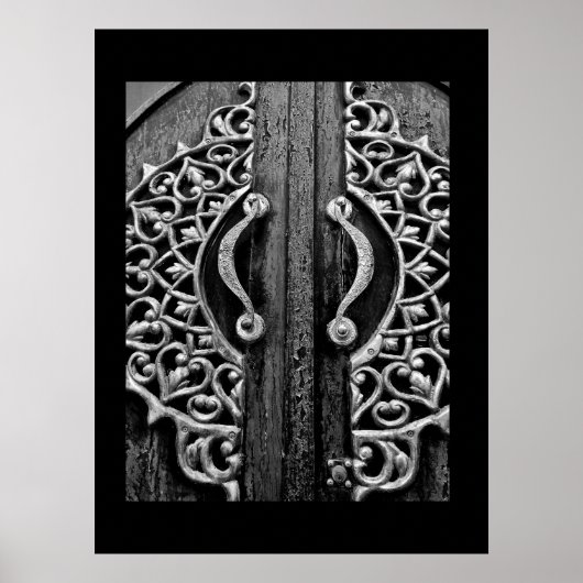 Holzschnitzen Poster (Vorne)