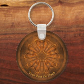 Holzschnitzen Schlüsselanhänger (Vorderseite)