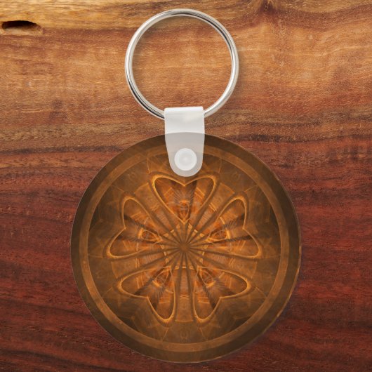 Holzschnitzen Schlüsselanhänger (Rückseite)