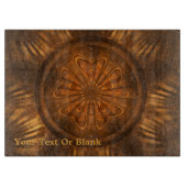 Holzschnitzen Schneidebrett (Vorderseite)