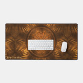 Holzschnitzen Schreibtischunterlage (Tastatur & Maus)