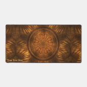 Holzschnitzen Schreibtischunterlage (Vorderseite)