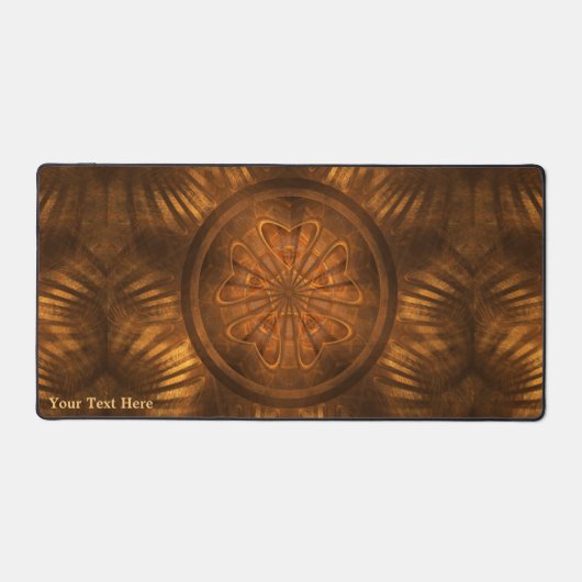 Holzschnitzen Schreibtischunterlage (Vorderseite)