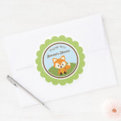 Holzschnitzer bevorzugen Etikettenaufkleber für Be Runder Aufkleber (Umschlag)