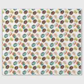 Holzschnitzer Geschenkpapier (Flach)