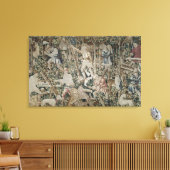 Holzschnitzerei, Tournai-Werkstatt Leinwanddruck (Insitu (Wohnzimmer))